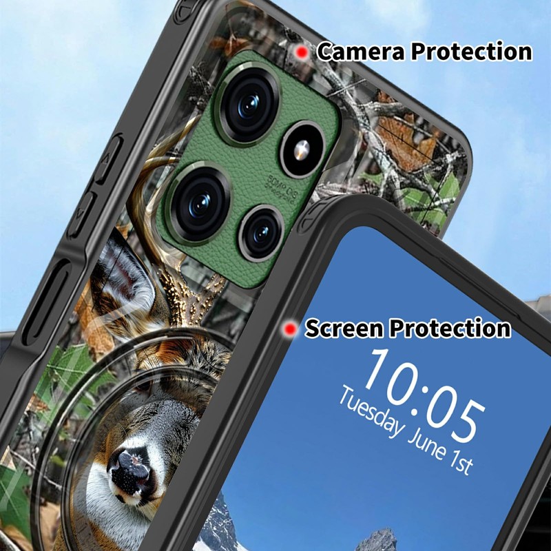 for Moto G 5G 2025/2026/G Play 5G 2025/2026,Hunting Camouflage Deer