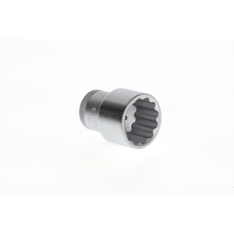 GEDORE Socket Spanner Insert, 1/2 Inch 12.5 mm Drive, 12-Point,