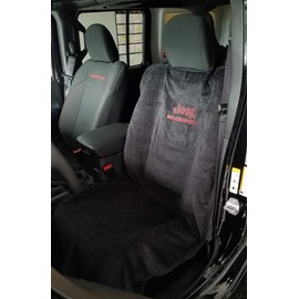 ZIC Motorsports Seat Towel Protection for Jeep Wrangler and Gladiator Rubicon (Black)