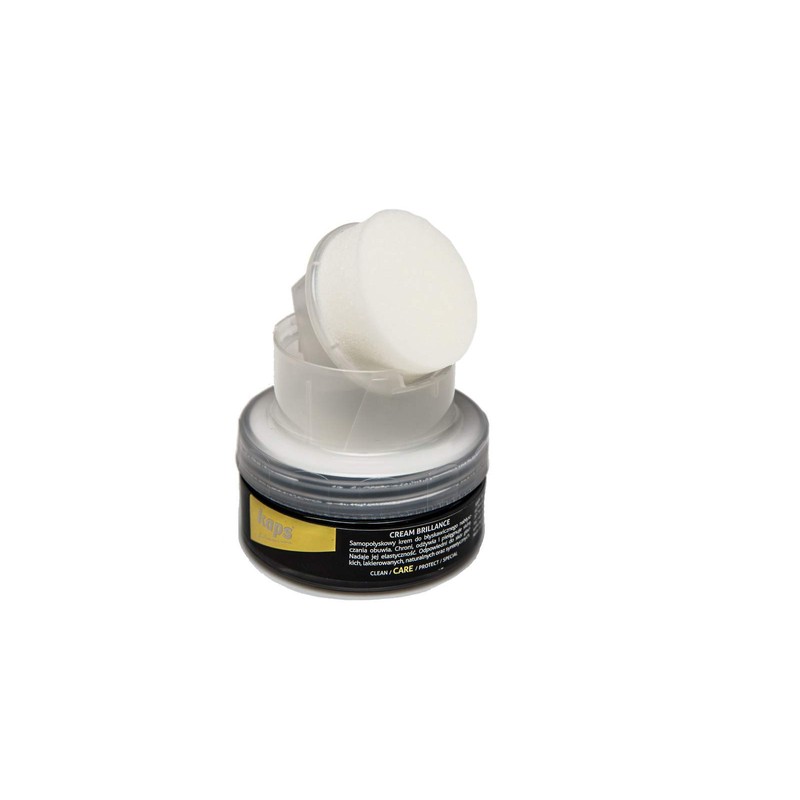 Self Shine Shoe Cream With Sponge Applicator, Instant Perfect Leather