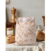 Beeswax Bread Bags, 2 Pack Reusable Bread Bags, Sourdough Bread