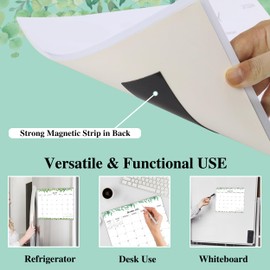 Fridge Calendar Magnetic 2025,Magnetic Calendars for Fridge from July 2025 to Dec 2026,18 month Fridge Calendar UK,Tracking Events and Appointments,Tear-Off Pages,30x25 CM