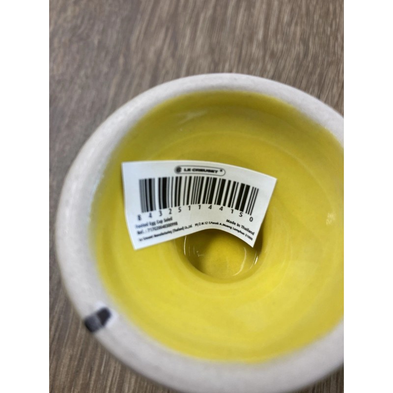 Le Creuset "Soleil" LE CREUSET Footed Egg Cup Holder NWT