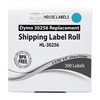 HOUSELABELS Compatible DYMO 30256 Blue Shipping Labels (2-5/16" x 4")