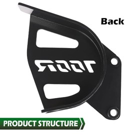 GRAND ORANGE Chain Guide Sprocket Cover Guard Compatible with Yamaha Raptor 700R 2006 2007 2008 2009 2010 2011 2012 2013 2014 2015 2016 2017 2018 2019 2020 Case Saver 1S3174660000 1S3154210000