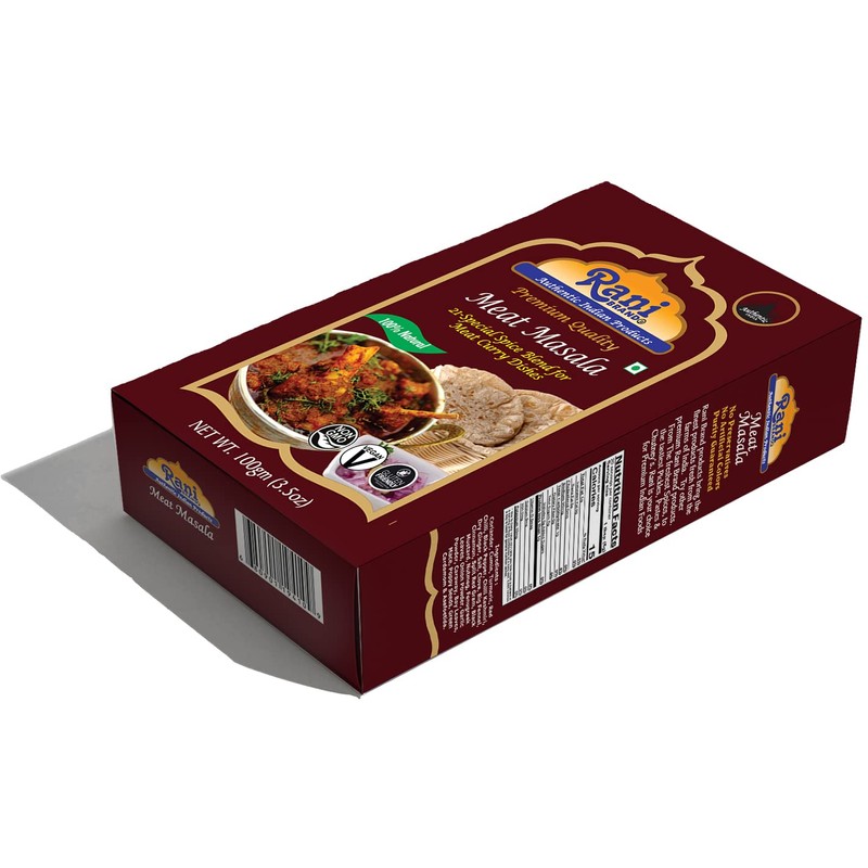 Rani Meat Curry Masala 21-Spice Blend 3.5oz (100g) ~ All