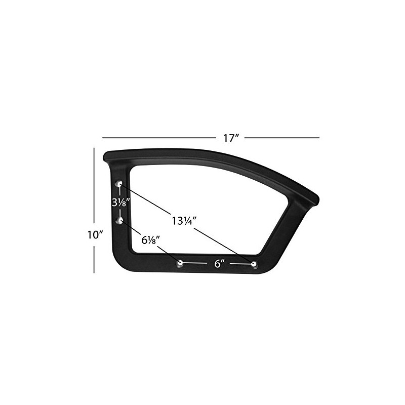 Replacement Office Chair Loop Arm - Angled Style Right Side
