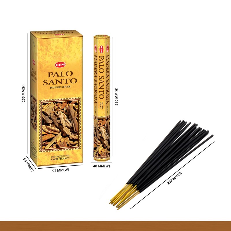 HEM Incense Sticks Pack of 120 - Palo Santo (6