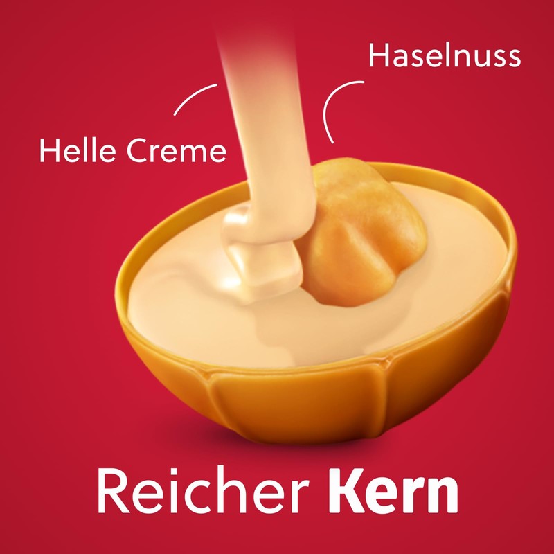 Toffifee White Chocolate – 1 x 125g – Haselnuss in