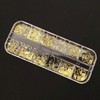 Gold Road Manicure Nail Stone Resin Art Nail Art Decoration Parts Set 2ea