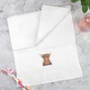 Azeeda 'Highland Cow' Flannel/Guest Towel (TL00048254)