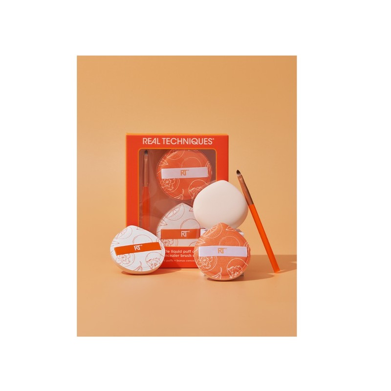 Real Techniques Miracle Liquid Puff + Concealer Brush / 리얼테크닉스