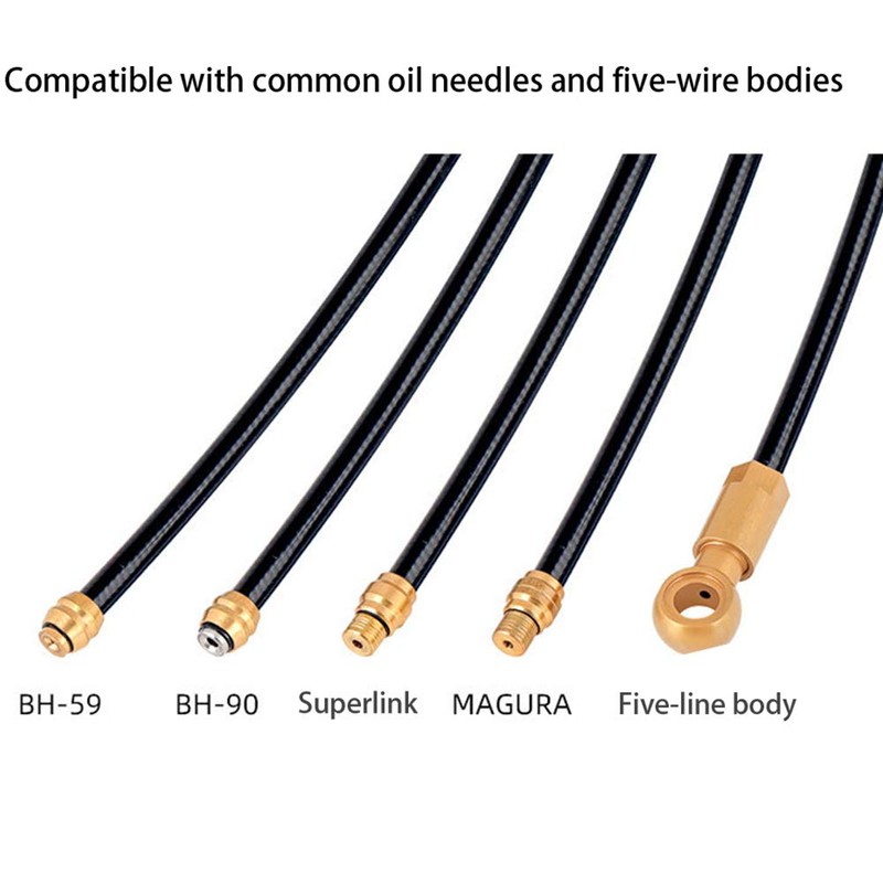 Kisbeibi Upgraded Needle Driver Insertion Tool, Bicycle Hydraulic Hose Fitting
