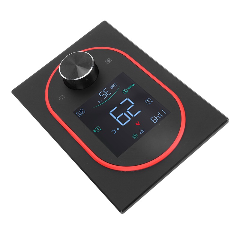 Smart Color Thermostat LCD Programmable Knob Control Touchscreen Water Heating