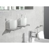 Zack 40260 12 x 29 cm Civio Towel Holder Swivelling