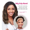Heerf Adjustable Velvet Wig Grip Comfort Band, Wig Liner Headband,