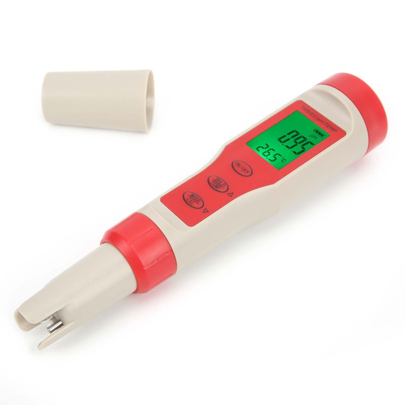 4 in 1 Water Quality Test Pen Portable PH/EC/TDS/Temperature Analyzer