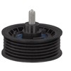 febi bilstein 33941 Idler Pulley for auxiliary belt, with screw,