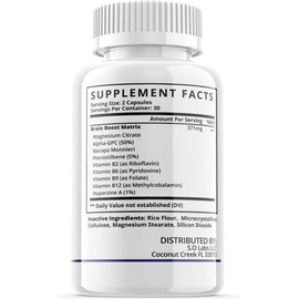 Nooceptin Nootropic Pills - Nooceptin Supplement For Brain Health - 1 Pack