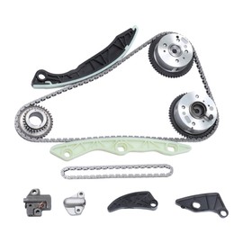 A ABSOPRO Engine Timing Chain Kit No.5047021AA/4884713AC/MN183892 for Chrysler 200 2011-2013 for Jeep Compass Patriot 2007-2013 for Dodge Journey Caliber for Chrysler 200