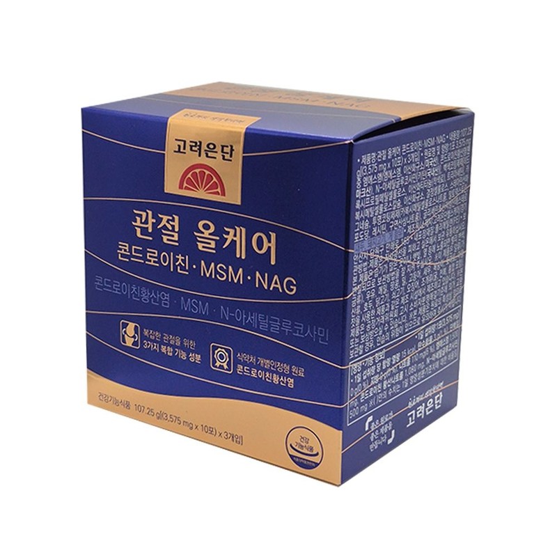 Goryeo Eundan Korea Eundan Joint All Care Chondroitin MSM NAG