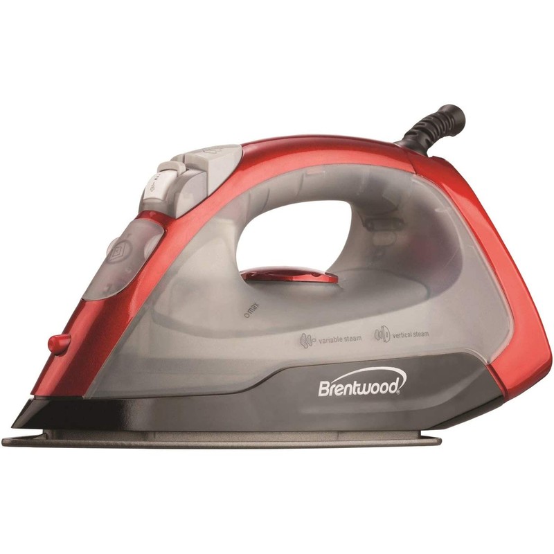 Brentwood MPI-54 Steam Iron NIL, Red