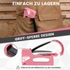 HAUSHOF HAUSHOF Handtacker Tackerpistole Pink, Polsterung Heftpistole Holztacker fr Klammern