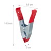 Relaxdays Metal Clamp Large Spring Clamps Set of 6 Span