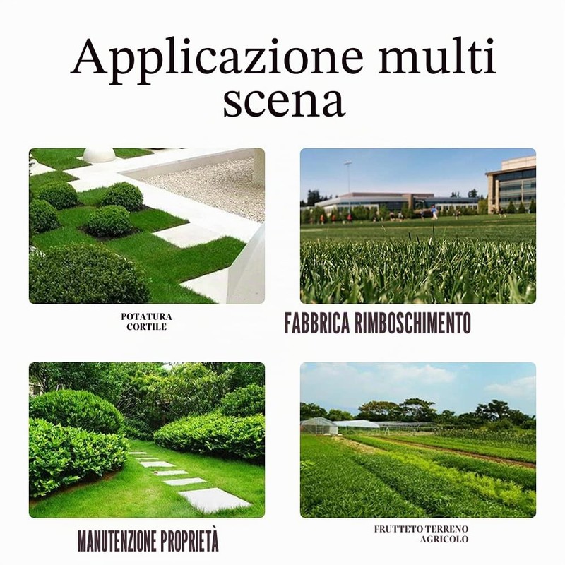 Universal Testina Decespugliatore Erbae, ZoneYan Testina per Erba in Alluminio,