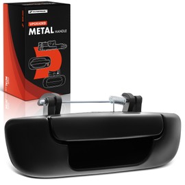 A-Premium Upgraded Metal Tailgate Handle Liftgate Latch Handle Compatible with Dodge Ram 1500 2002-2008, Ram 2500 3500 2003-2009, Primed Black