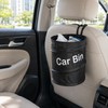 Collapsible Car Trash Can, 6.3 x 7.9 in Portable Hanging