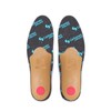 Finest cowhide leather insoles with metatarsal and longitudinal arch support,