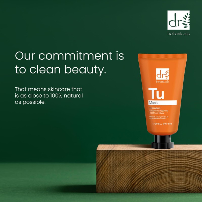 Dr Botanicals Turmeric Superfood Restoring Treatment Mask The Apothecary Collection