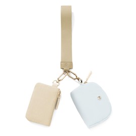 Mum's Memory Mini Zip Around Wristlet Wallet for Women Dual Pouch Wristlet Portable wallet Coin Purse Mini Women Coin Pocket