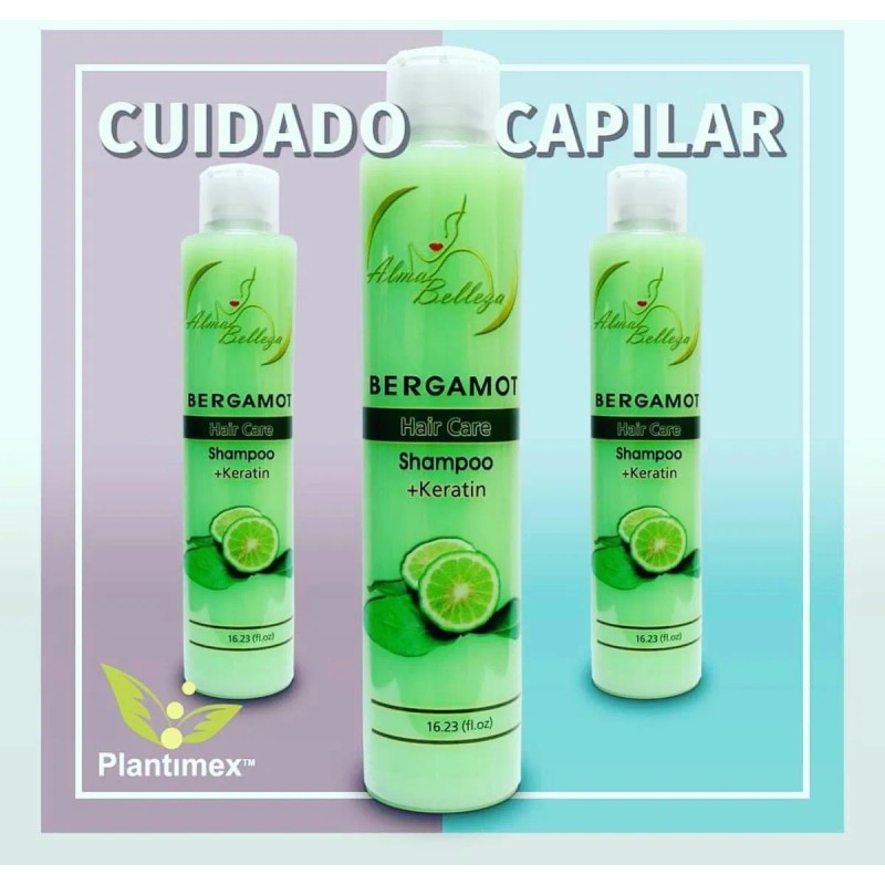 Champú De Bergamota (500 Ml) Y Aceite De Bergamota (113