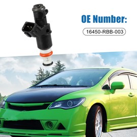 A ABSOPRO Fuel Injector 842-12294 16450-RBB-003 for Acura TSX 04-08 (Set of 2)