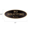 No Soliciting Sign – Digitally Printed Indoor/Outdoor Sign – Durable