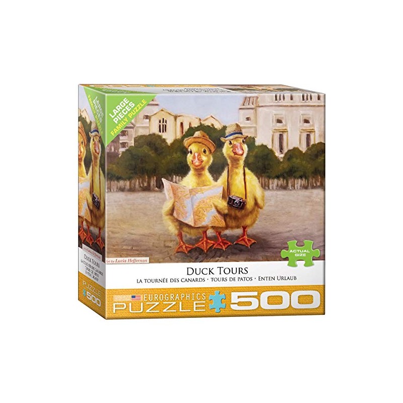 EuroGraphics Duck Tours 500-Piece Puzzle