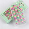 24 Pcs Rainbow Kids Press on Nails Pre-glue Children False