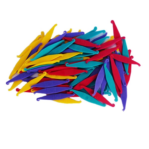 SNAWOP Dental Elastic Placers Orthodontic Braces Rubber Bands Plastic Hooks