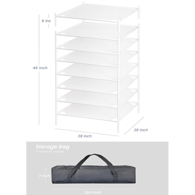 DOBMIT Stackable Sweater Drying Rack, Herb Drying Rack Laundry Drying