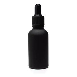 Meliars Gotero 50 Ml Frasco Negro Matizado Bulbo Negro (10 Pzs)