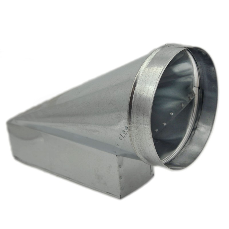 HVAC Premium Rectangular Duct End Boot | End Register Duct