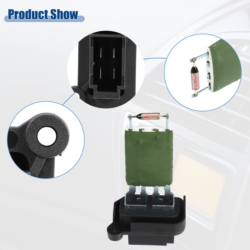 X AUTOHAUX Blower Motor Resistor Replacement Fit for Ford Transit