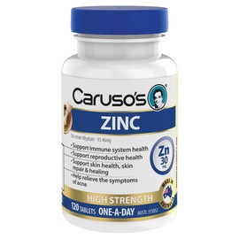 Caruso's Natural Health High Strength Zinc 120 Tablets