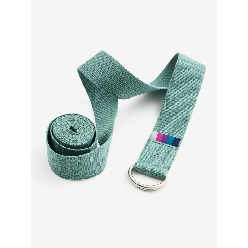 Yogamatters D-Ring Yoga Belt Strap - Organic Cotton, 2m |