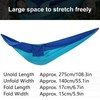 Outdoor Camping 2 Person Multifunctional Hammock Nylon Swing Bed with