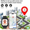 Moikmlih GPS Smartwatch Kinder mit SOS