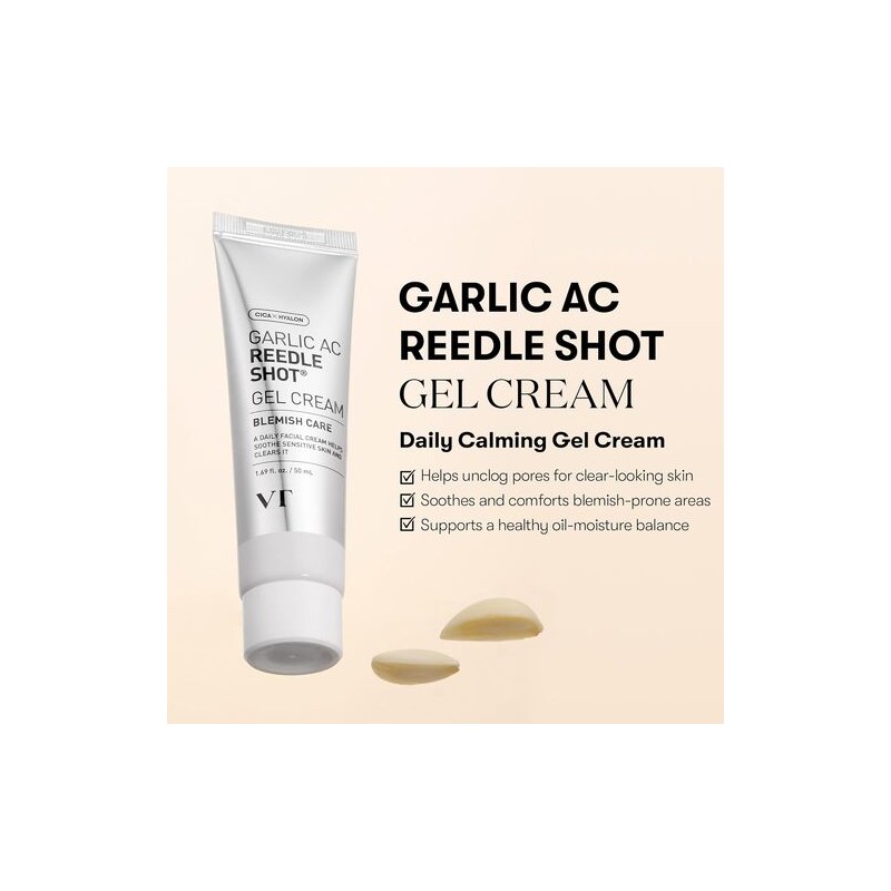 VT Cosmetics [VT Cosmetics]Garlic AC Reedle Shot Gel Cream 50ml