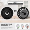 Retisee 2 Pcs Kitchen Sink Stopper Strainer Stainless Steel Drain
